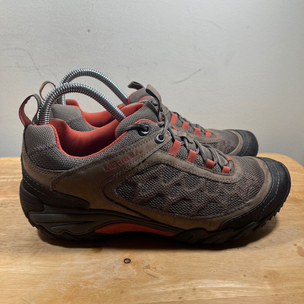 Merrell Chameleon Arc 2 Womens Shoes Brown Gore-tex Suede Hiking Sneakers Size 8